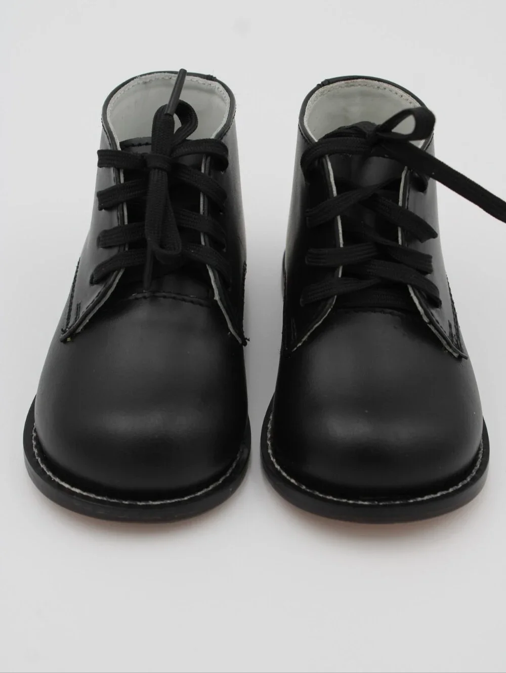 Josmo 8190 Baby First Walker Leather Shoes Black Size 5